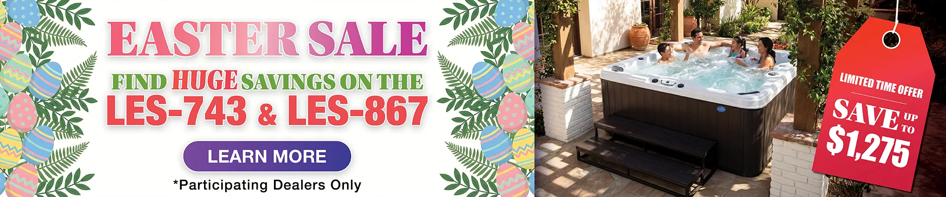 Calspas hot tub being used in a family setting - Bohemia