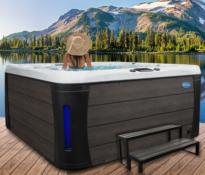 Calspas hot tub being used in a family setting - hot tubs spas for sale Bohemia